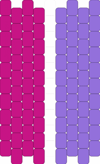 Nerds box sides - pink,purple