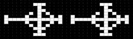 Ghost BC Grucifix Cuff - ghost,ghost bc,grucifix,monochrome,black