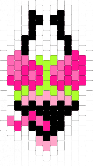 Invader Zim Charm (mini) - alien, invader zim, pink, zim
