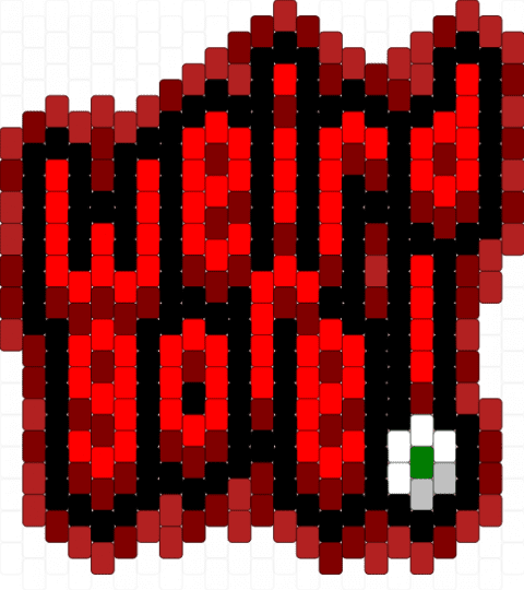 “Weird Gore” Charm! - weird gore,text,bloody,eyeball,spooky,halloween,brown,red
