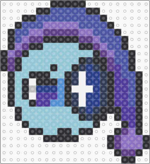 Astro Perler (Read Desccc) - light blue,purple