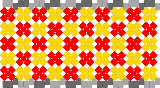 Big MTT Branded X Base - red, yellow