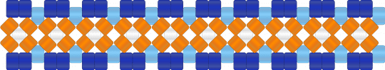 Random Cuff Based On Finn… - purple,orange
