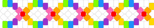 Alt Rainbow Loops X Base - white,light blue,pink,yellow,colorful
