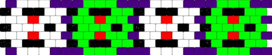Random Skull Peyote - purple,green