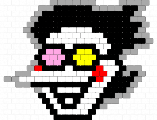Spamton - black,white,beige