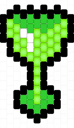 Queen’s Acid Chalice Charm - green,queen,cyber,deltarune,toby fox,lmao,acid,family guy funny moments