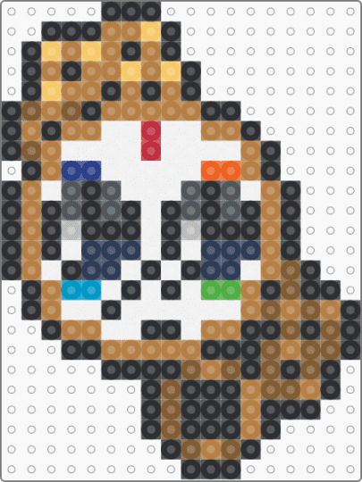 YET ANOTHER DYLE PERLERRRR - black,tan