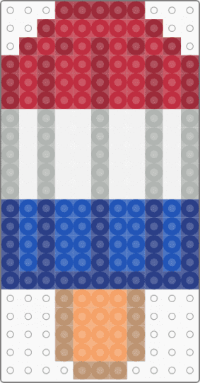 Red, White and Blue Popsicle. - blue,red,white,ice cream,popsicle