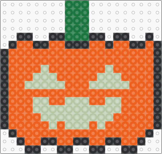 Jack-O-Lantern! - orange,green,pumpkin,halloween