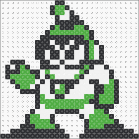 Bubble Man - Mega Man 2 - green,white,megaman,mega,man,bubble,capcom