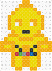 C3PO - orange,yellow