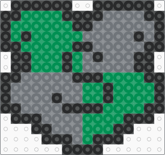 Hufflepuff - green,gray