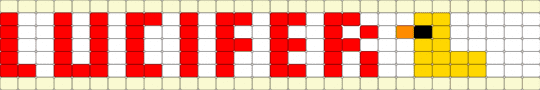 Lucifer - white,red