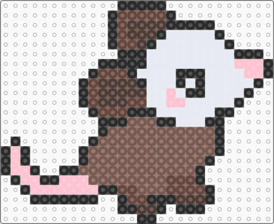 Opossum - brown,tan,opossum,possum,cute,chibi,animal