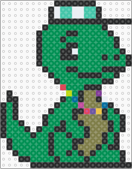 RAVE DINOSAUR - music,lost lands,edm,cute,creature,animal,black,green,gold,rave,dino,party,dinosaur,bass