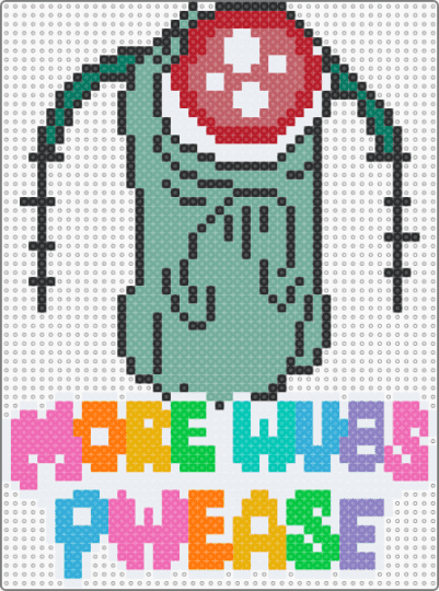 MORE WUBS PLANKTON - dance, dubstep, festival, funny, party, pink, rave, spongebob, teal, wubs