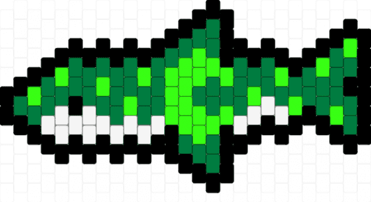 green moon shark - green