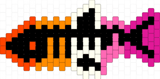 Lesbian pride skeleton shark 2 - pink