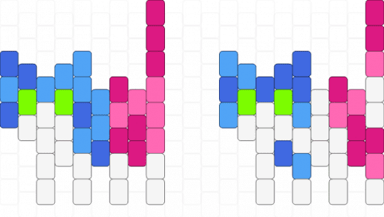 Trans pride cats - light blue,pink