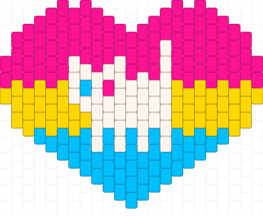Heart cat pan pride - pink