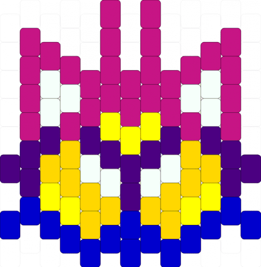 Bi pride alien cat - pink,purple