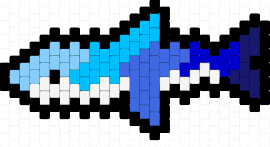 Blue shark 2 - light blue
