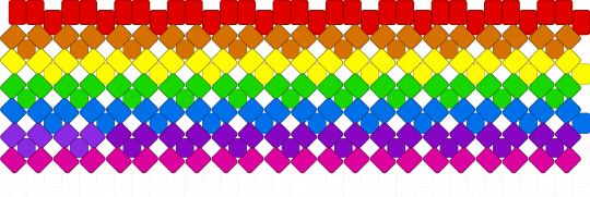 Rainbow x-base - orange,green,purple,colorful,rainbow