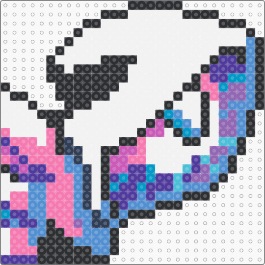 Spider Gwen - character, comic, gwen stacy, light blue, marvel, pink, spiderman, superhero