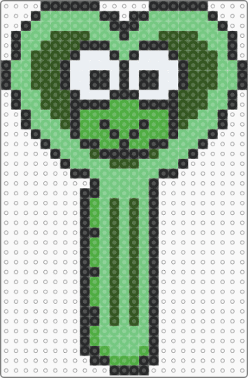 Keroppi Key - teal,cotdkeys
