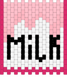 milk a - pink,white