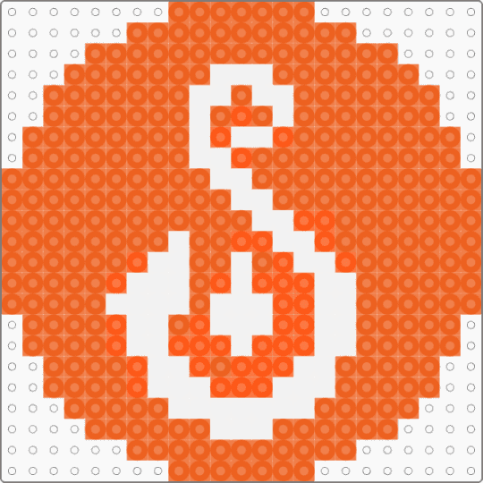 Obey Me Envy Symbol (Leviathan) - orange,obey me,obey me nightbringer,devildom,envy,leviathan,omnb,dating sim