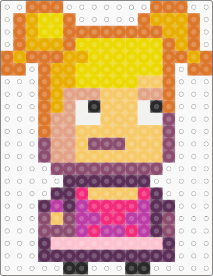 Cindy Kindergarten 2 Sprite - yellow,pink,orange,kindergarten,kindergarten 1,kindergarten 2,indie game,cindy,cindy kindergarten,kindergarten 3,nugget