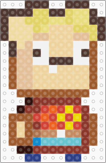 Nugget Kindergarten 1 Sprite - tan,beige,yellow,colorful,nugget,kindergarten,kindergarten 1,nugget cave,indie game,monty,lily,applegate