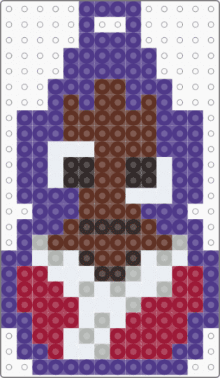 Queenie (charm) - TADC - purple,brown,tadc,the amazing digital circus,kinger,kinger tadc,queenie tadc,queenie