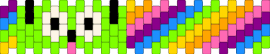 Grr - gir,invader zim,diagonal stripes,cuff,dog,animal,cartoon,tv show,pink,green