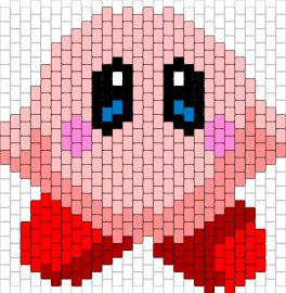 kirb - kirby,nintendo,video game,character,cute,pink,red