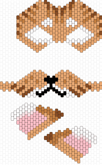 Orange cat mask :3 - orange