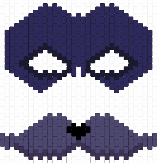 Bonnie fnaf mask - purple