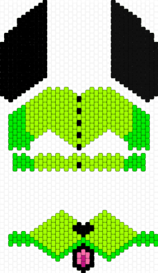 Gir therian mask >_ - green