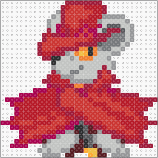 Daroach Charm - red,gray,beige,daroach,squeak squad,kirby,kirby of the stars,hoshi no kaabii,nintendo,games,video games