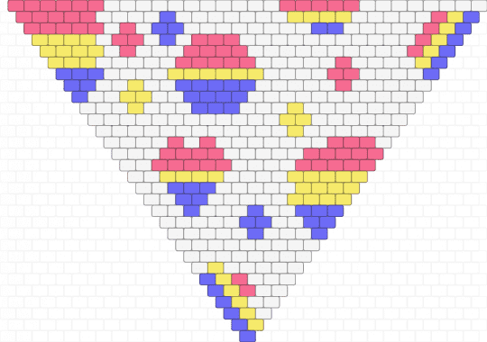 Pan bandanna - white,pink