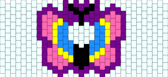 Pan Moth - white,pink