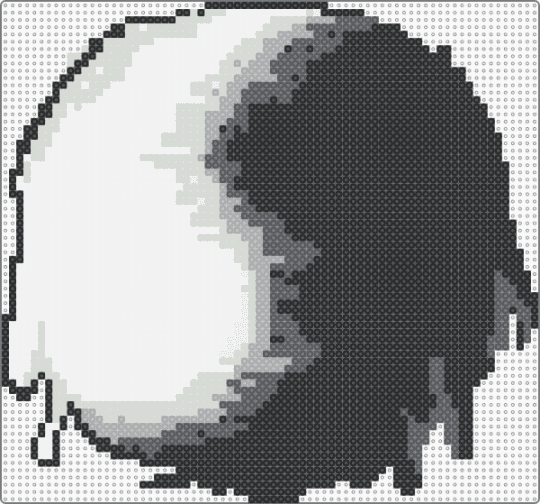 yin yang - white