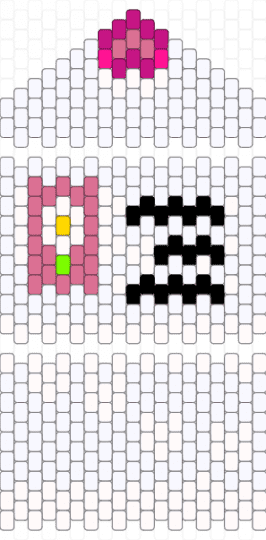 letter for love - white,pink