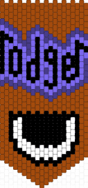 rodger banner - red,dandys world,brown,eye,purple,white,black