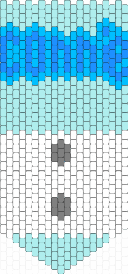 connie banner - light blue,dandys world,blue,white,grey