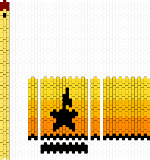 phone bag - yellow,orange