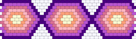 HEXAGONAL TILES - pink
