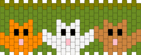 CAT CHAIN - green,orange